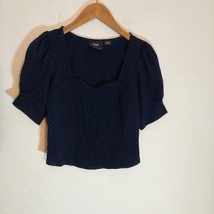 Never Worn Maeve by Anthropologie Polka Dot Top